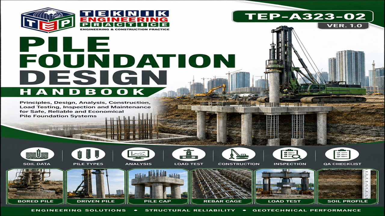 Thumbnail for TEP-A323-02 Pile Foundation Design Handbook Version 1.0
