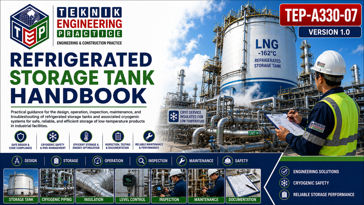 Thumbnail for TEP-A330-07 REFRIGERATED STORAGE TANK HANDBOOK VERSION 1.0