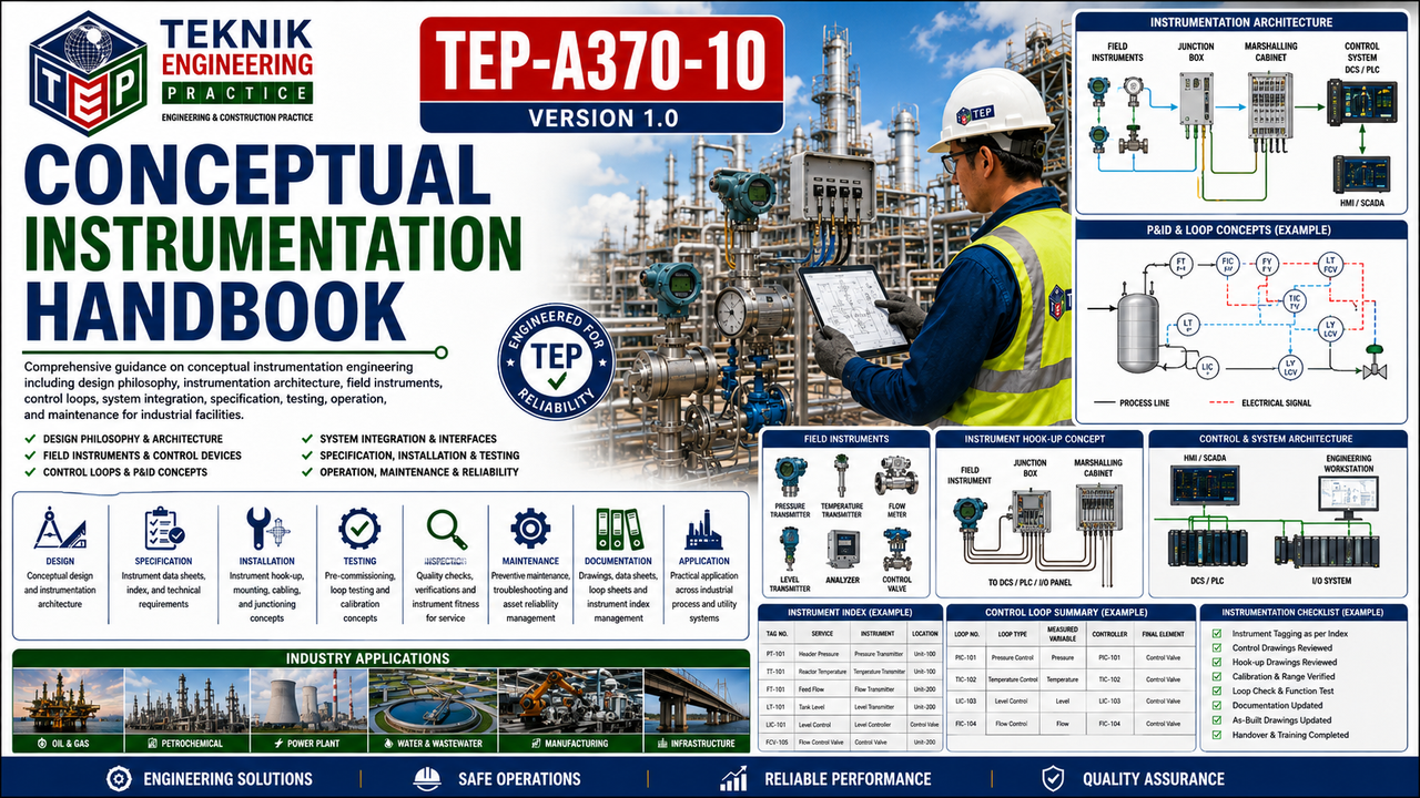 Thumbnail for TEP-A370-10 CONCEPTUAL INSTRUMENTATION HANDBOOK VERSION 1.0