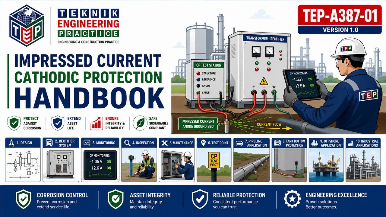 Thumbnail for TEP-A387-01 IMPRESSED CURRENT CATHODIC PROTECTION HANDBOOK VERSION 1.0