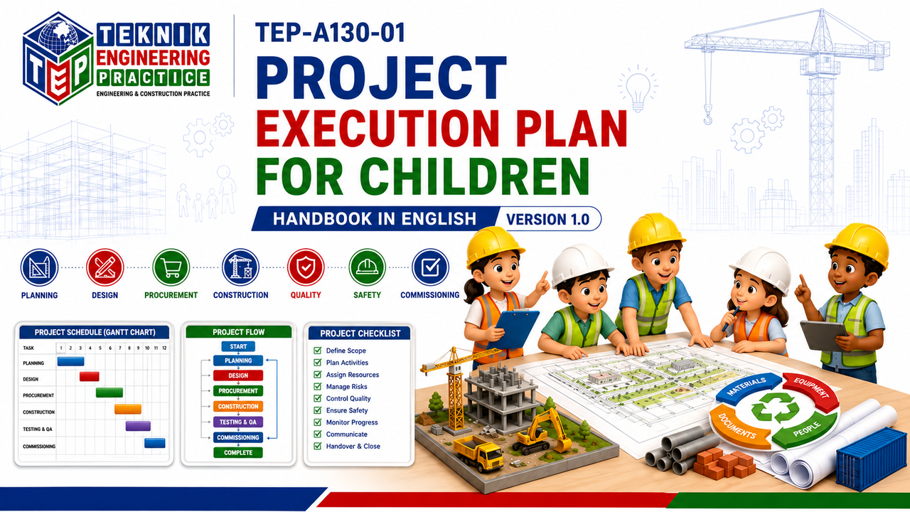 Thumbnail for TEP-A130-01 PROJECT EXECUTION PLAN HANDBOOK FOR CHILDREN VERSION 1.0