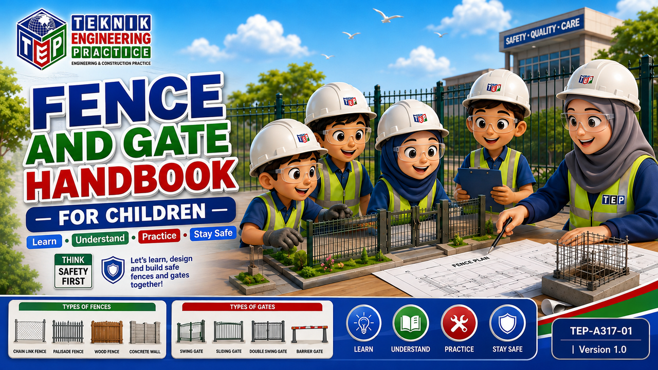Thumbnail for TEP-A317-01 FENCE AND GATE HANDBOOK VERSION 1.0 FOR CHILDREN