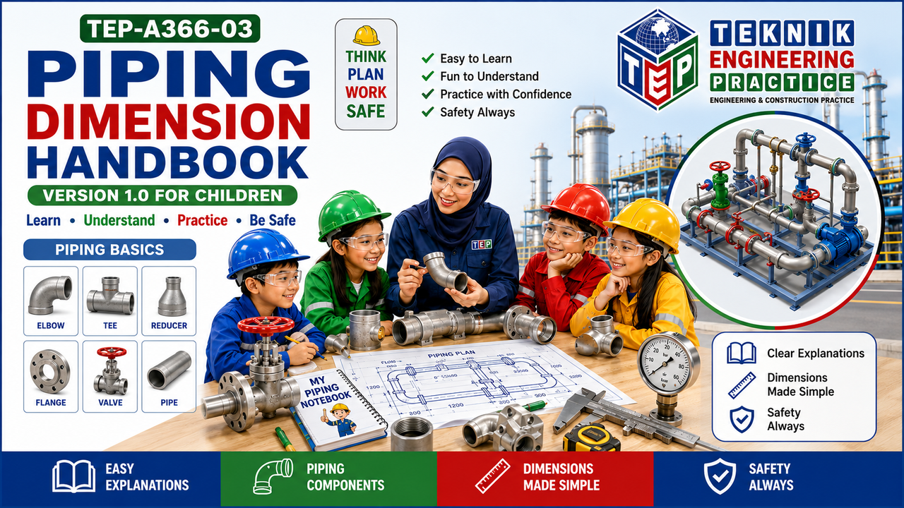 Thumbnail for TEP-A366-03 PIPING DIMENSION HANDBOOK VERSION 1.0 FOR CHILDREN