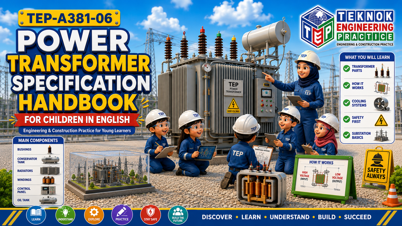 Thumbnail for TEP-A381-06 POWER TRANSFORMER SPECIFICATION HANDBOOK VERSION 1.0 FOR CHILDREN