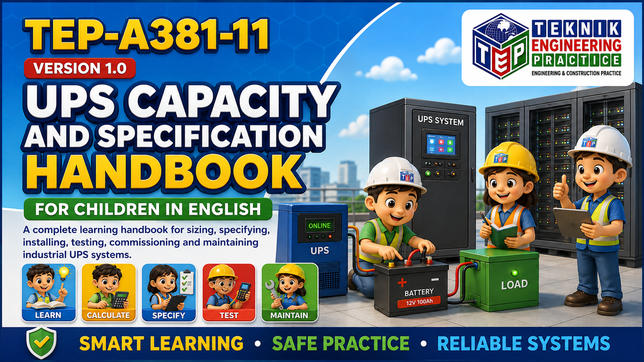 Thumbnail for TEP-A381-11 UPS CAPACITY AND SPECIFICATION HANDBOOK VERSION 1.0 FOR CHILDREN