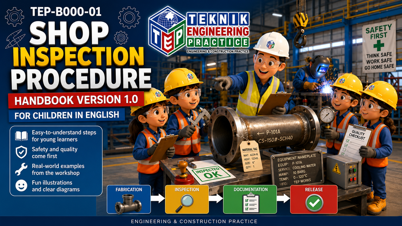 Thumbnail for TEP-B000-01 SHOP INSPECTION PROCEDURE HANDBOOK FOR CHILDREN VERSION 1.0