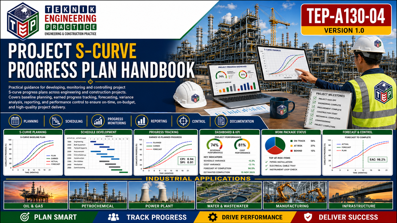 Thumbnail for TEP-A130-04 PROJECT S-CURVE PROGRESS PLAN HANDBOOK VERSION 1.0