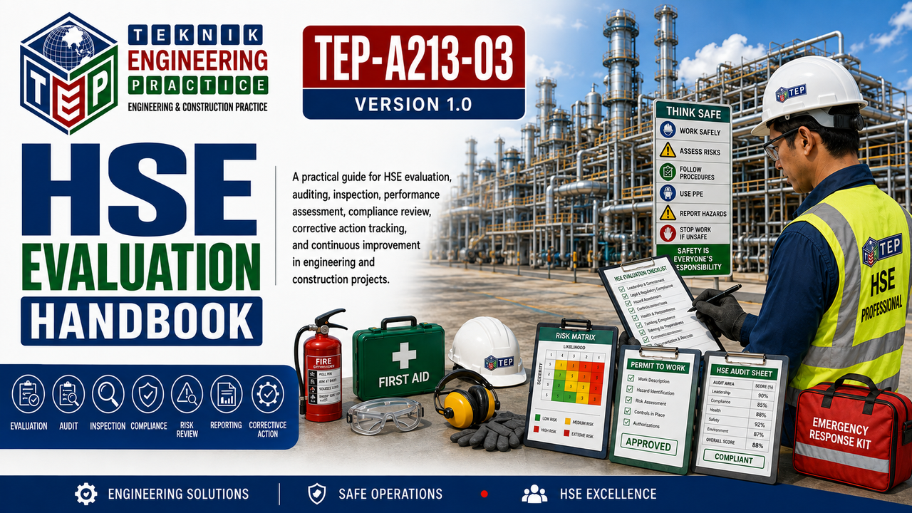 Thumbnail for TEP-A213-03 HSE EVALUATION HANDBOOK VERSION 1.0