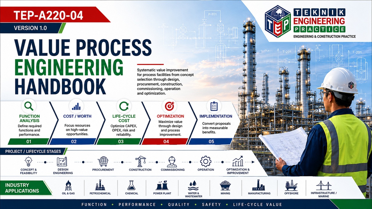 Thumbnail for TEP-A220-04 VALUE PROCESS ENGINEERING HANDBOOK VERSION 1.0