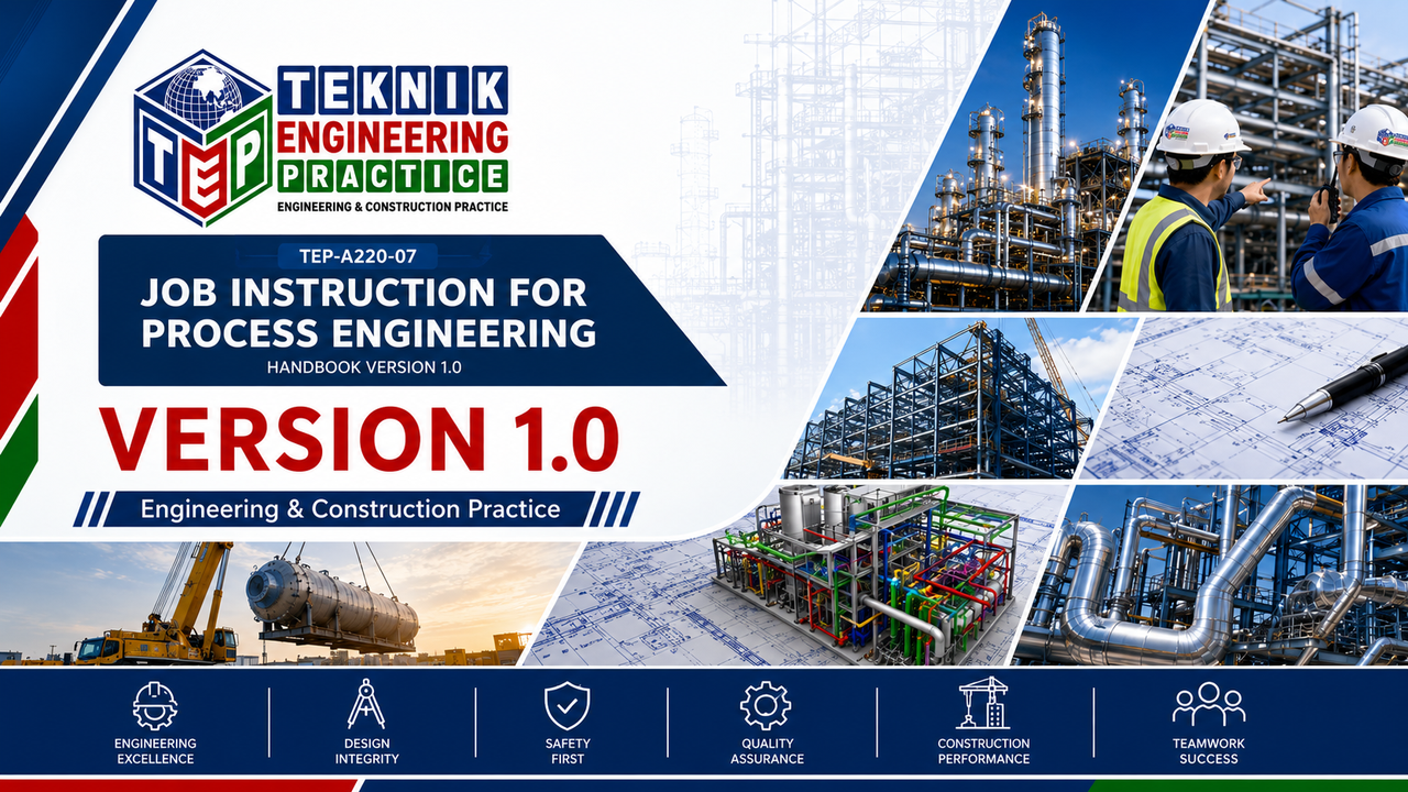 Thumbnail for TEP-A220-07 JOB INSTRUCTION FOR PROCESS ENGINEERING HANDBOOK VERSION 1.0
