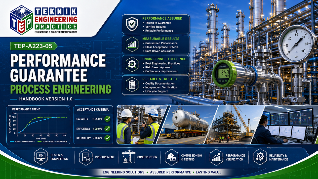 Thumbnail for TEP-A223-05 PERFORMANCE GUARANTEE PROCESS ENGINEERING HANDBOOK VERSION 1.0