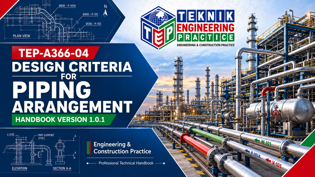 Thumbnail for DESIGN CRITERIA FOR PIPING ARRANGEMENT