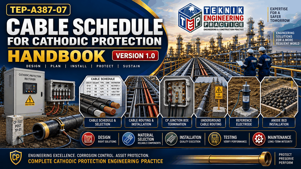 Thumbnail for CABLE SCHEDULE FOR CATHODIC PROTECTION