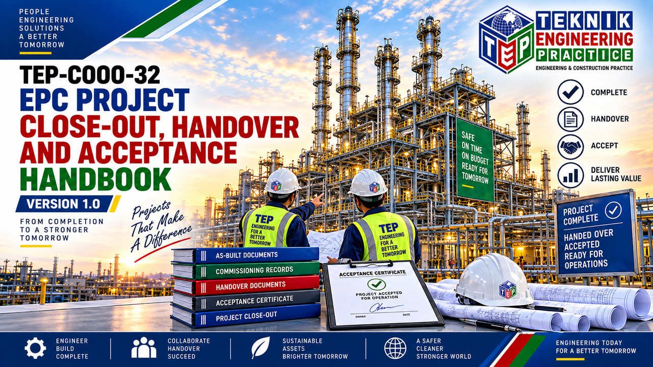 Thumbnail for EPC PROJECT CLOSE-OUT HANDOVER ACCEPTANCE
