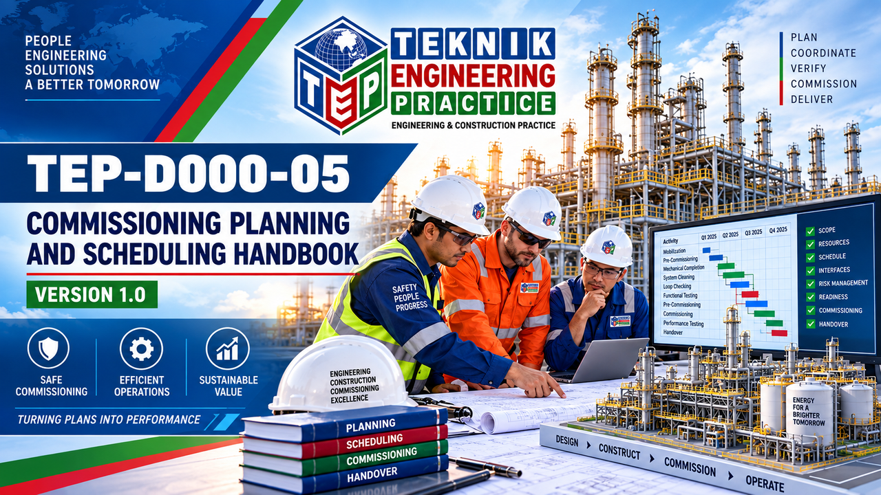Thumbnail for COMMISSIONING PLANNING AND SCHEDULING